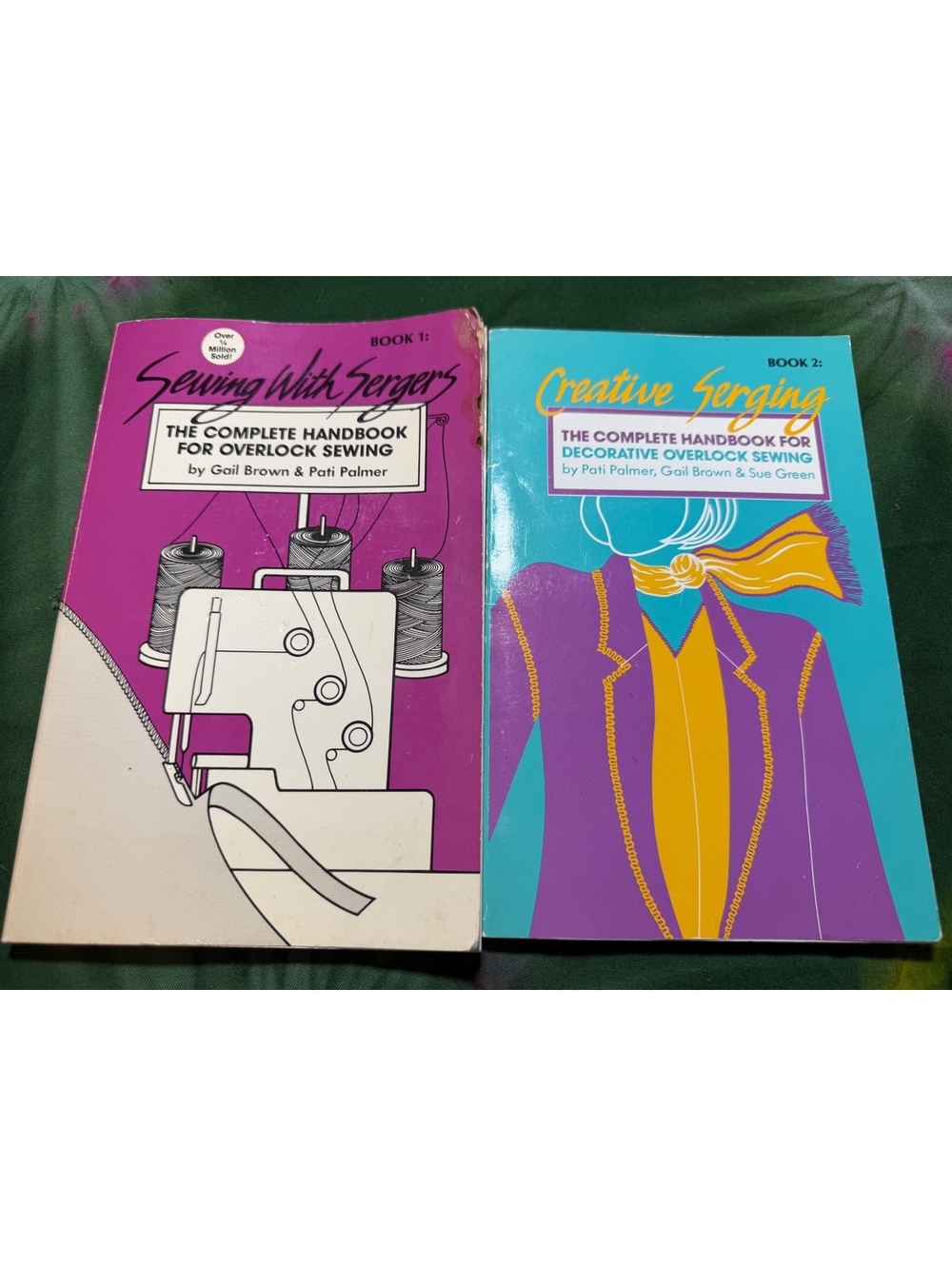 Vintage Sewing With Sergers Book Set - Complete Handbook for